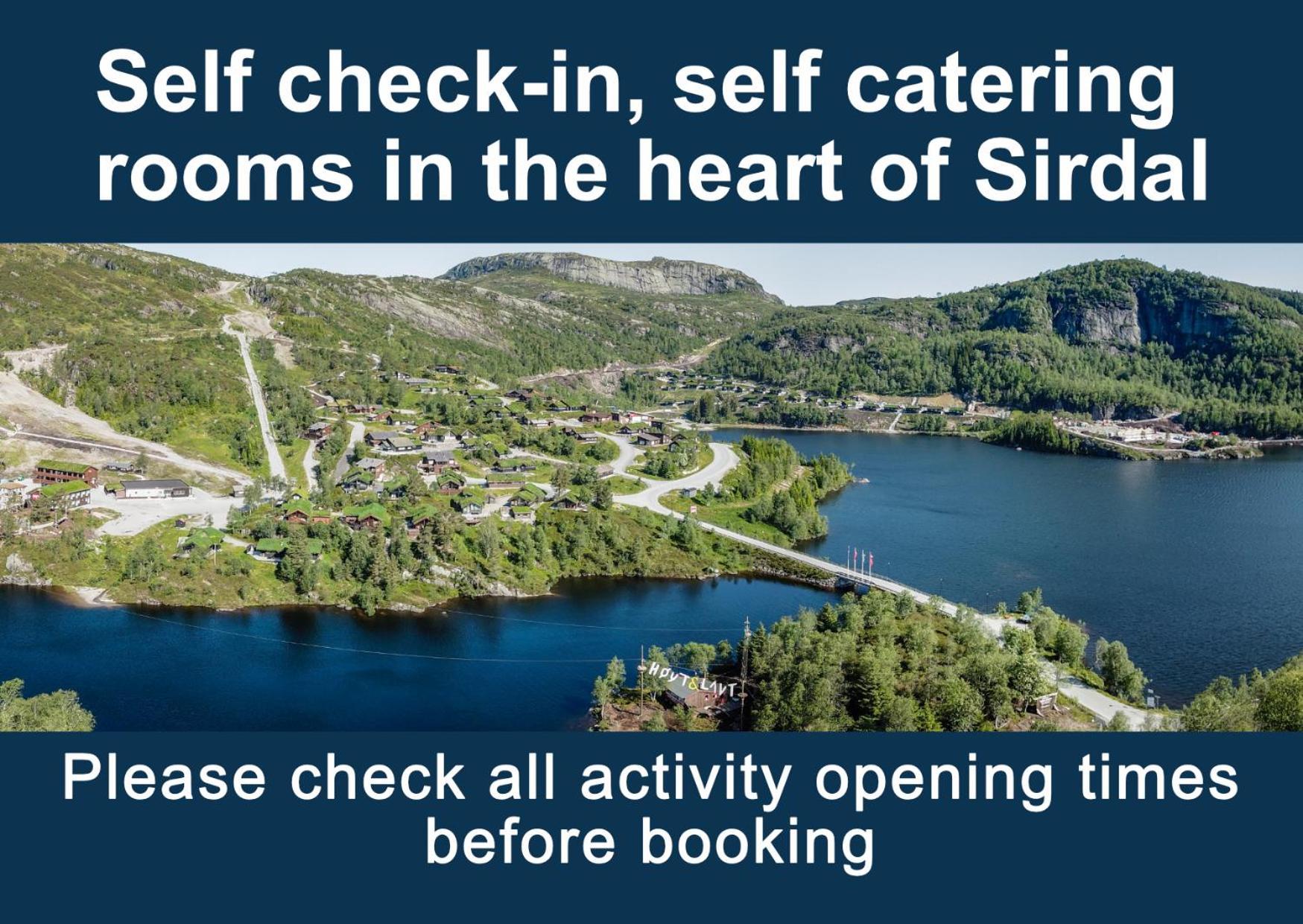 Sirdal Fjellpark Hotel Tjorhom ภายนอก รูปภาพ